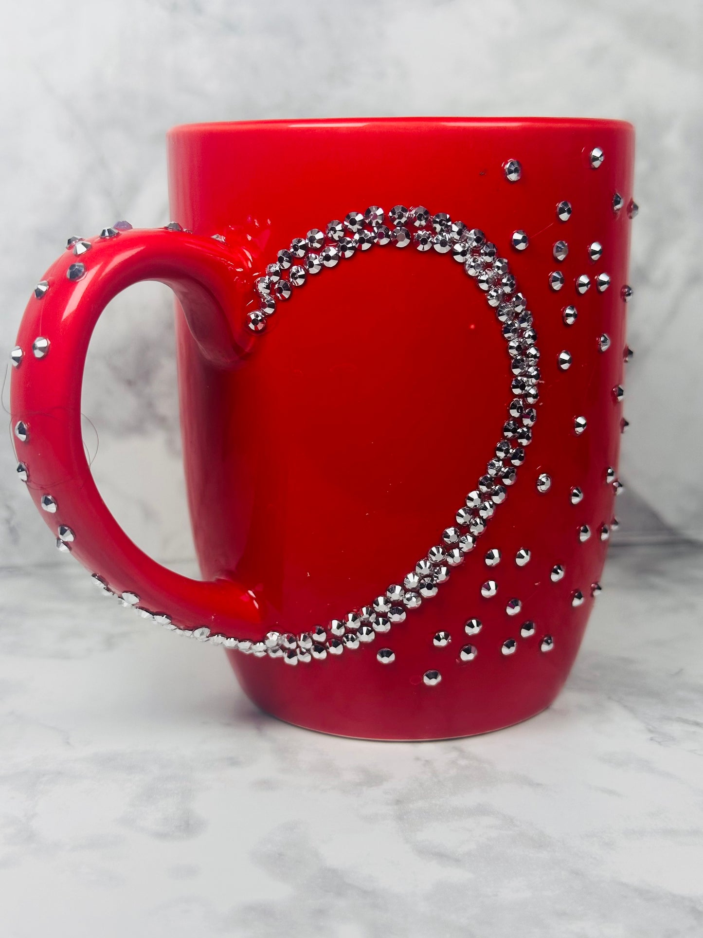 DIAMOND HEART MUG