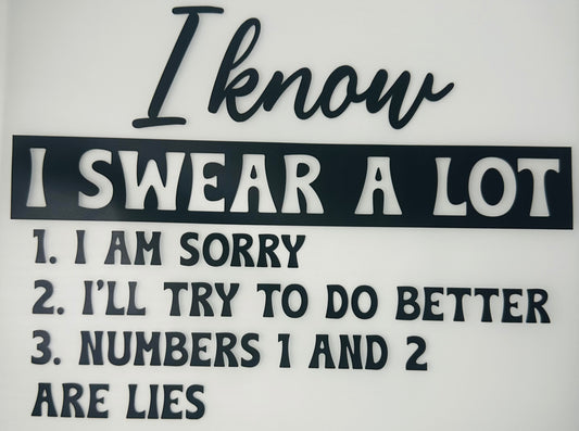 I know......