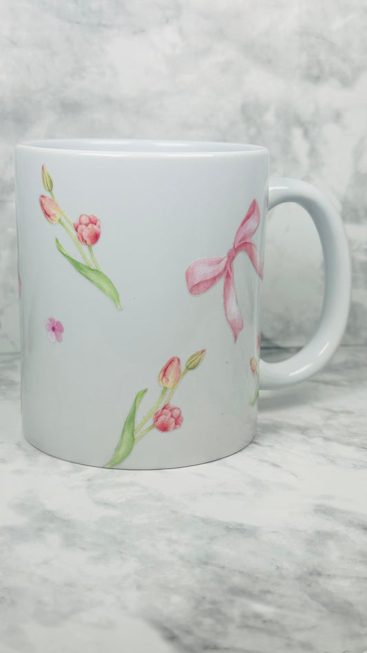 Beautiful Flower Mug