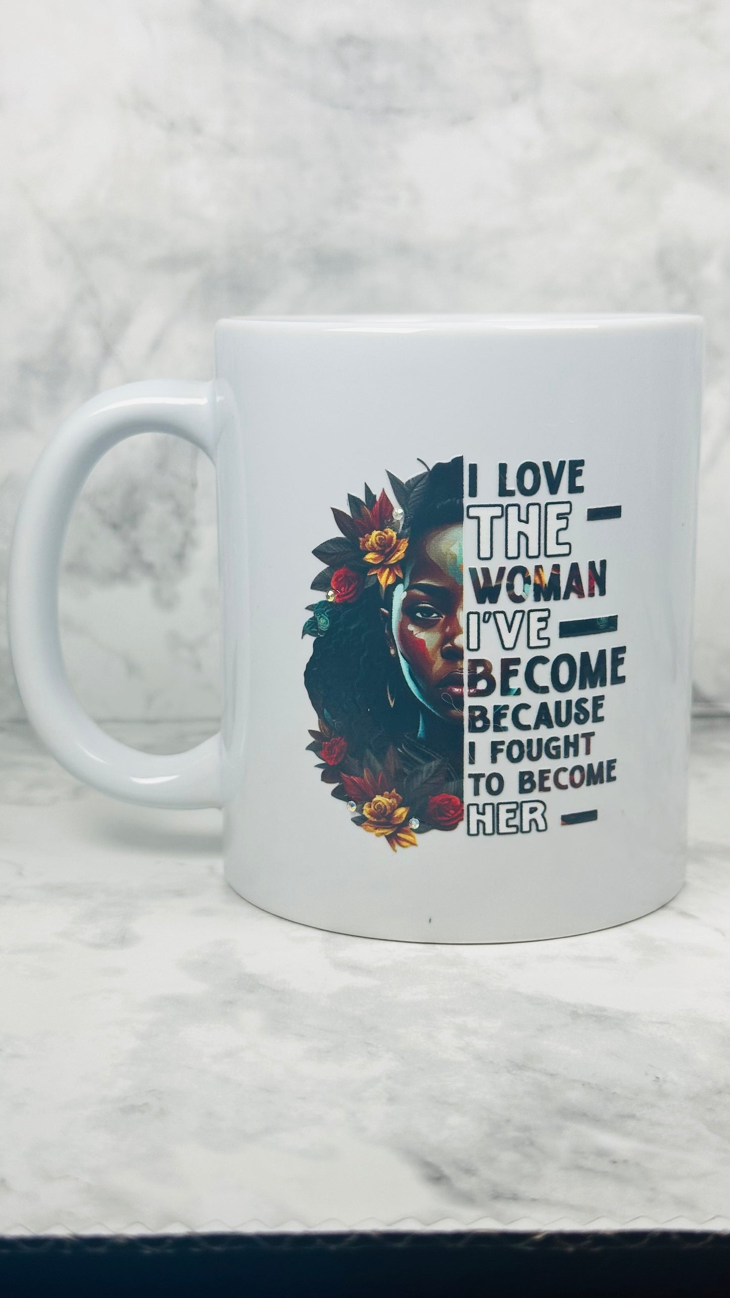 Loving the Woman I Became Mug